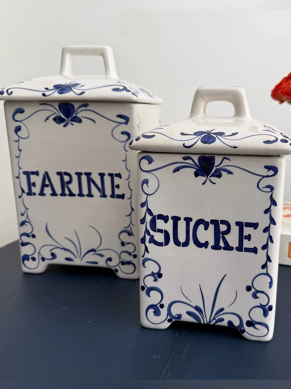 Vintage Portuguese Jay Willfred Canisters